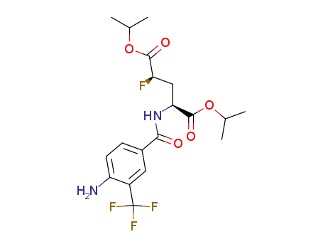 L-Glutamic acid, N-[4-amino-3-(trifluoromethyl)benzoyl]-4-fluoro-,
bis(1-methylethyl) ester, (4R)-