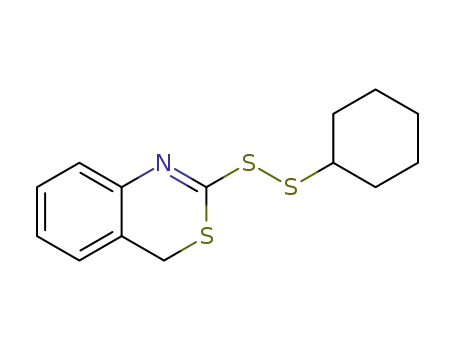 Molecular Structure of 1421763-10-1 (2-(Cyclohexyldisulfanyl)-4H-benzo[d][1,3]thiazine)