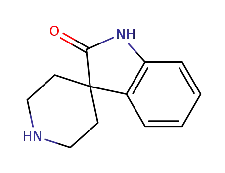 Molecular Structure of 252882-61-4 (SPIRO[INDOLINE-3,4'-PIPERIDIN]-2-ONE)
