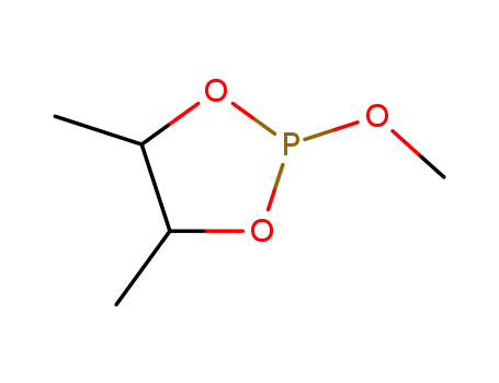 Molecular Structure of 27303-83-9 (1,3,2-Dioxaphospholane, 2-methoxy-4,5-dimethyl-, cis-)
