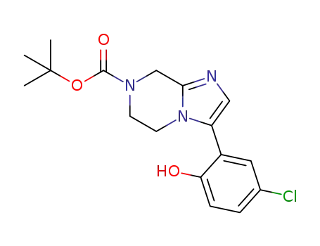 tert-butyl 3-(5-chloro-2-hydroxyphenyl)-5,6-dihydroimidazo[1,2-a]pyrazine-7(8H)-carboxylate