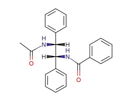 Molecular Structure of 6944-06-5 (N-[2-(acetylamino)-1,2-diphenylethyl]benzamide)