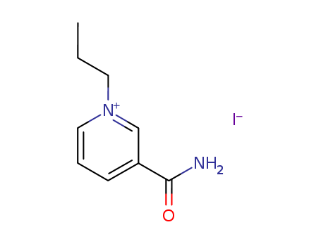 Pyridinium,3-(aminocarbonyl)-1-propyl-, iodide (1:1) cas  5463-59-2