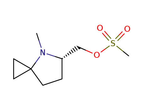 ((5S)-4-methyl-4-azaspiro[2.4]heptane-5-yl)methyl methanesulfonate