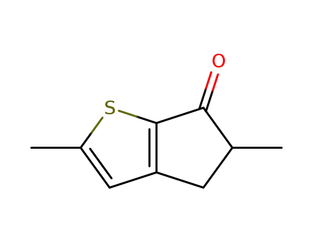 2,5-Dimethyl-4,5-dihydrocyclopenta[b]thiophen-6-one