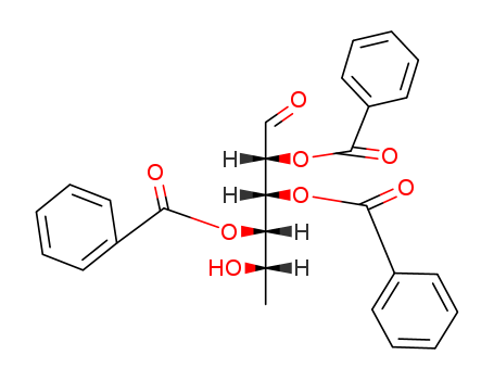 L-Galactose, 6-deoxy-, 2,3,4-tribenzoate