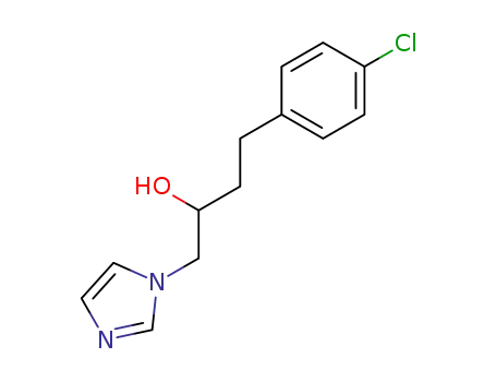 Molecular Structure of 67085-11-4 (1-[4-(4-Chlorophenyl)-2-hydroxylbutyl]imidazole)