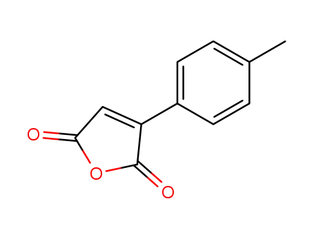 Molecular Structure of 3152-16-7 (2,5-Furandione, 3-(4-methylphenyl)-)