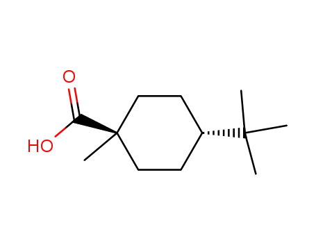 1-Methyl-trans-4-tert-butylcyclohexanecarboxylic acid
