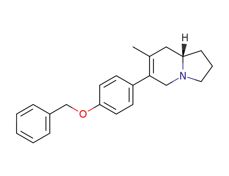 (S)-6-(4-Benzyloxy-phenyl)-7-methyl-1,2,3,5,8,8a-hexahydro-indolizine