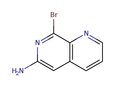 8-Bromo-1,7-naphthyridin-6-amine