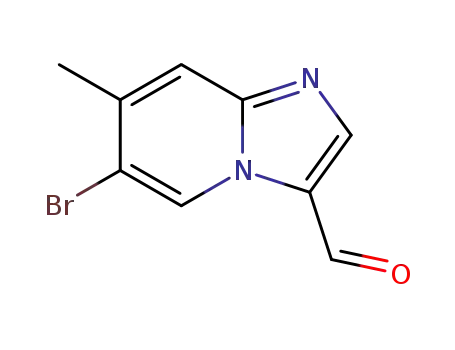 6-BROMO-3-FORMYL-7-METHYLIMIDAZO[1,2-A]피리딘