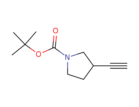 1-Pyrrolidinecarboxylic acid, 3-ethynyl-,1,1-dimethyl ester 287193-00-4