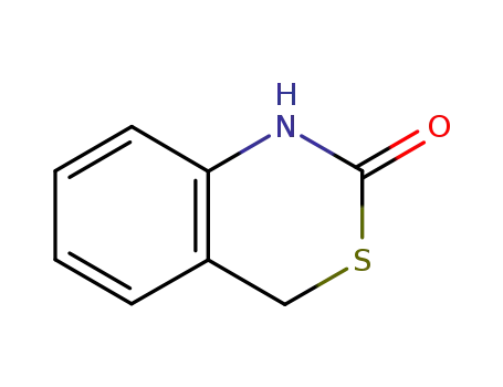 Molecular Structure of 553-04-8 (1,4-dihydro-2H-3,1-benzothiazin-2-one)