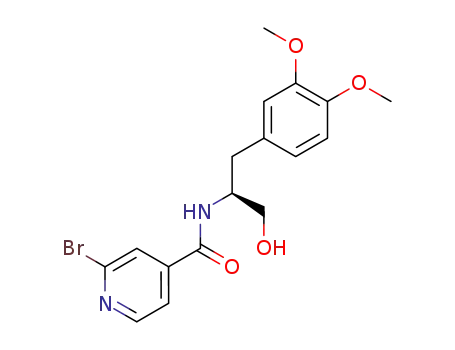 (2S)-2-(2-bromoisonicotinoylamino)-3-(3,4-dimethoxyphenyl)-1-propanol