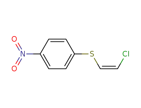 <i>cis</i>-1-chloro-2-(4-nitro-phenylsulfanyl)-ethylene
