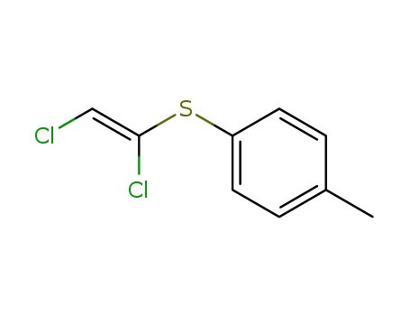 Benzene, 1-[(1,2-dichloroethenyl)thio]-4-methyl-