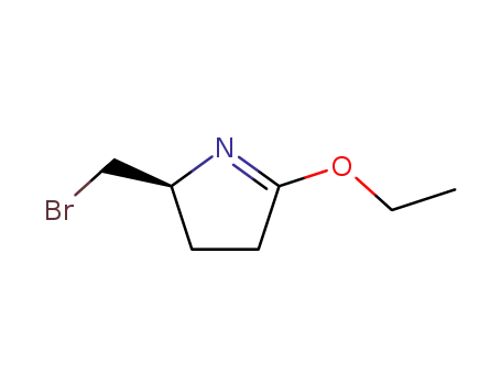 2H-Pyrrole,2-(bromomethyl)-5-ethoxy-3,4-dihydro-,(S)-(9CI)