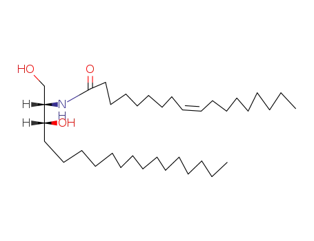 Molecular Structure of 34227-83-3 (N-oleoyl-D-erythro-sphinganine)