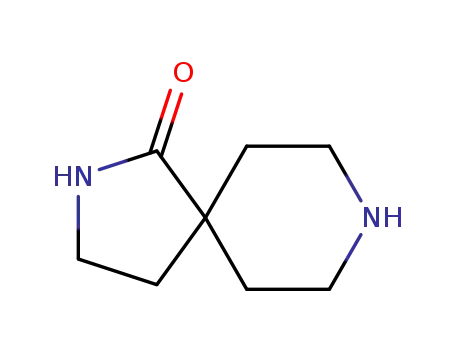 Molecular Structure of 546086-95-7 (2,8-Diazaspiro[4.5]decan-1-one)
