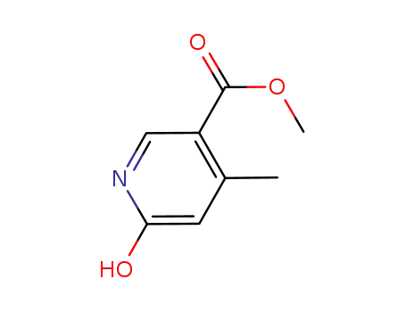 Molecular Structure of 1224465-02-4 (4-Methyl-6-oxo-1,6-dihydro-pyridine-3-carboxylic acid methyl ester)