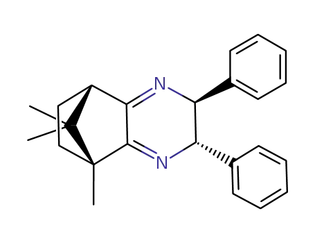 Molecular Structure of 287379-86-6 ((1R,4S,5S)-4,5-diphenyl-1,11,11-trimethyl-3,6-diazatricyclo[6.2.1.0<sup>2,7</sup>]undeca-2,6-diene)