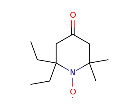 1-Piperidinyloxy, 2,2-diethyl-6,6-dimethyl-4-oxo-