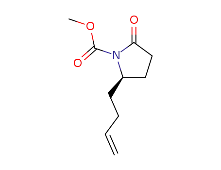 (S)-2-but-3-enyl-5-oxopyrrolidine-1-carboxylic acid methyl ester