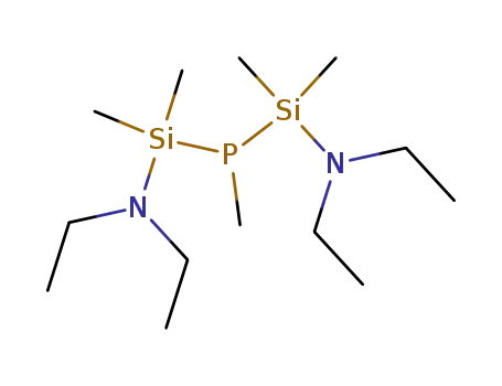 Bis-<diaethylamino-dimethyl-silyl>-methyl-phosphin
