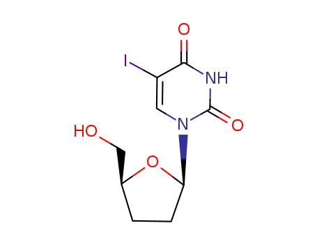 1-[(2R,5S)-5-(hydroxymethyl)oxolan-2-yl]-5-iodopyrimidine-2,4-dione cas no. 105784-83-6 98%