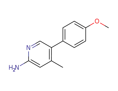 2-Pyridinamine, 5-(4-methoxyphenyl)-4-methyl-