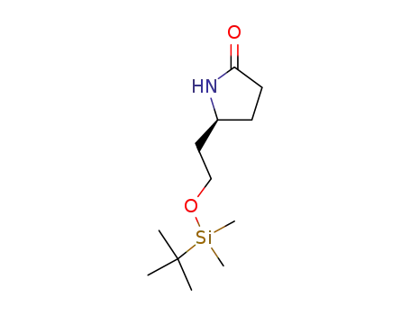 (5S)-5-(2-{[tert-Butyl(dimethyl)silyl]oxy}ethyl)pyrrolidin-2-one