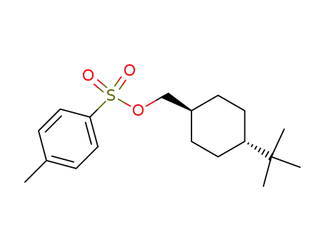 Molecular Structure of 13004-07-4 (Cyclohexanemethanol, 4-(1,1-dimethylethyl)-,
4-methylbenzenesulfonate, trans-)