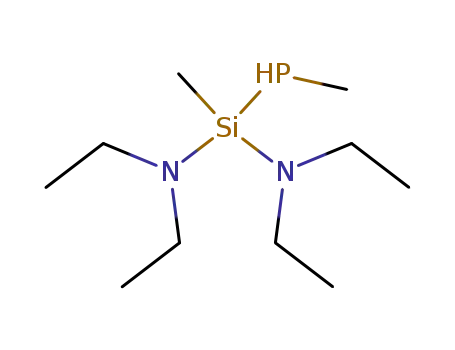 Bis-diethylamino-(methyl-phosphino)-methyl-silan