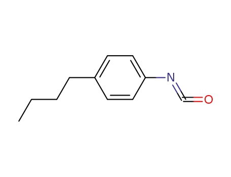 Molecular Structure of 69342-47-8 (4-N-BUTYLPHENYL ISOCYANATE)