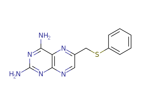 6-(phenylsulfanylmethyl)pteridine-2,4-diamine cas  57963-58-3