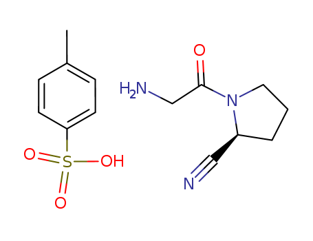 (S)-1-(2-Aminoacetyl)pyrrolidine-2-carbonitrile 4-methylbenzenesulfonate