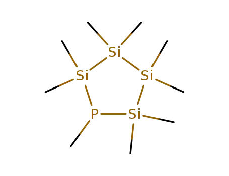 1,2,2,3,3,4,4,5,5-Nonamethyl-[1,2,3,4,5]phosphatetrasilolane
