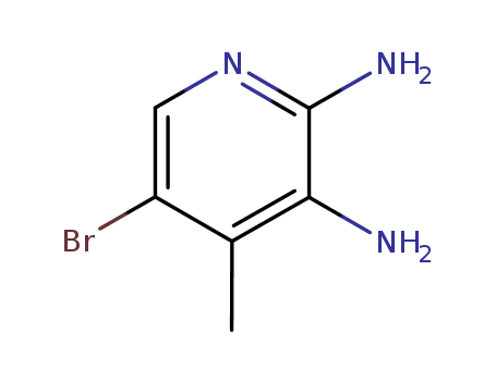 5-Bromo-2,3-diamino-4-methylpyridine cas no. 41230-93-7 98%