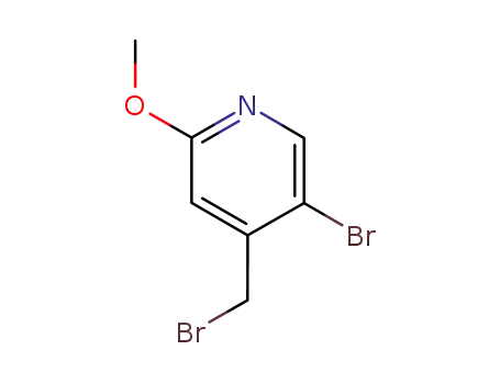 Pyridine, 5-bromo-4-(bromomethyl)-2-methoxy-
