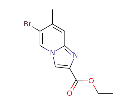 에틸 6- 브로 모 -7- 메틸 이미 다조 [1,2-a] 피리딘 -2- 카르 복실 레이트