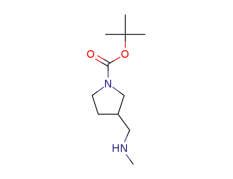 Molecular Structure of 404594-16-7 (1-BOC-3-(METHYLAMINOMETHYL)-PYRROLIDINE)