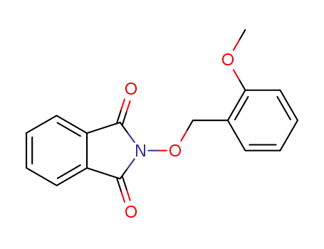 Molecular Structure of 321430-43-7 (2-[(2-METHOXYBENZYL)OXY]-1H-ISOINDOLE-1,3(2H)-DIONE)
