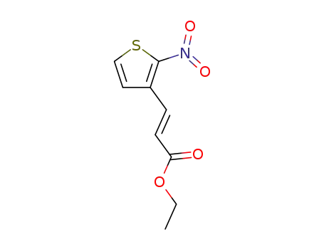 (E)-3-(2-Nitro-3-thienyl)-2-propensaeureethylester