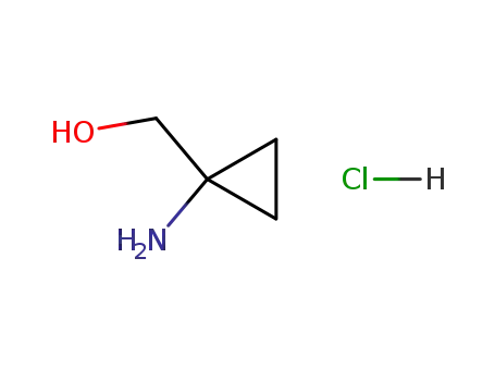 Molecular Structure of 115652-52-3 (1-Amino-1-(hydroxymethyl)cyclopropane hydrochloride)