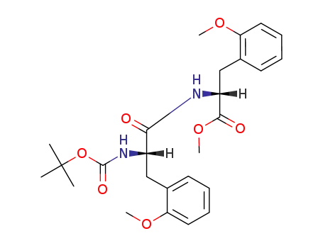 D-Phenylalanine,
N-[(1,1-dimethylethoxy)carbonyl]-2-methoxy-L-phenylalanyl-2-methoxy-,
methyl ester