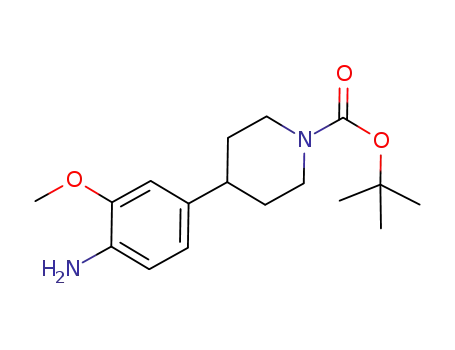 tert- 부틸 4- (4-aMino-3-Methoxyphenyl) piperidine-1-carboxylate