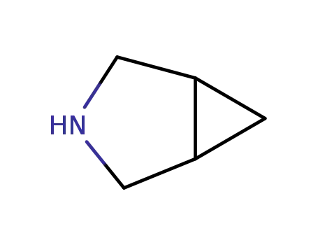 Molecular Structure of 285-59-6 (3-Azabicyclo[3.1.0]hexane)