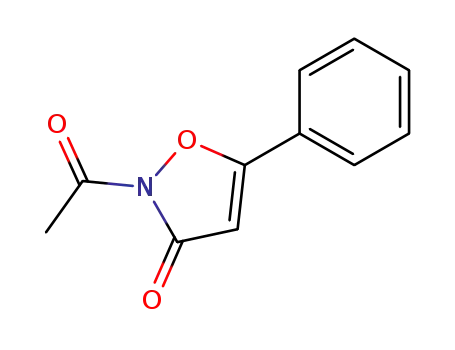 3(2H)-Isoxazolone, 2-acetyl-5-phenyl-