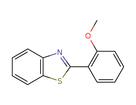 Molecular Structure of 6269-47-2 (2-(2-Methoxy-phenyl)-benzothiazole)